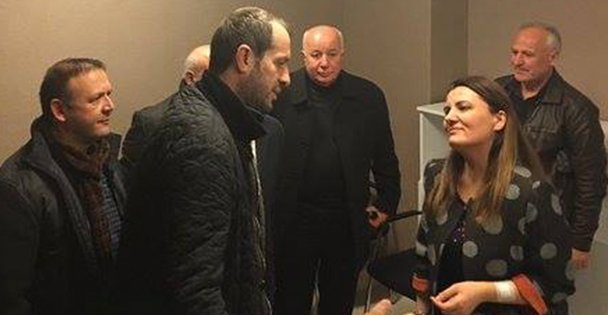 Hürriyet'e geçmiş olsun ziyareti!