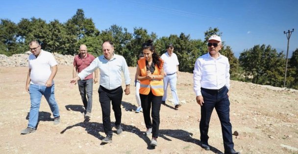 İlimtepe Millet Bahçesi'nde çalışmalar sürüyor