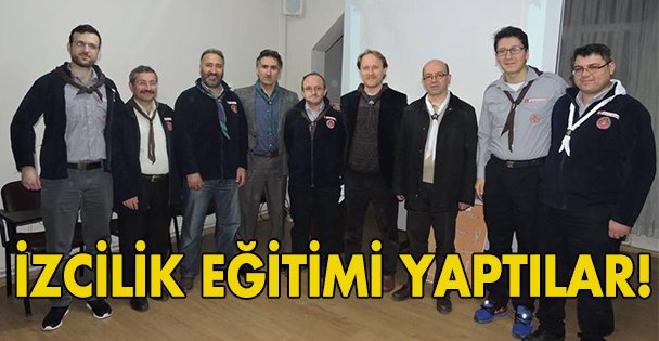 İLKÇEV İzci Liderleri, İzcilik Eğitimi yaptı