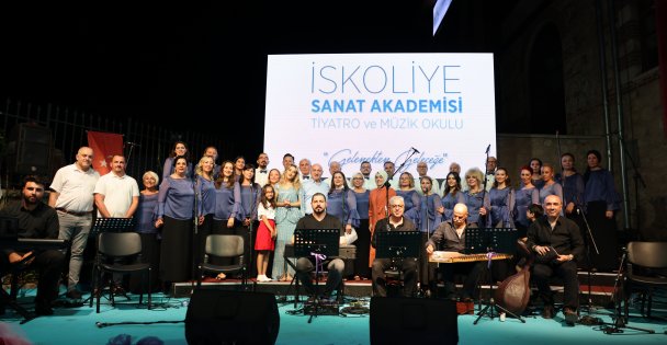 İskoliye sanat günleri ile Darıcalılar müziğe doydu