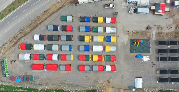 İzmit Belediyesi'nin Kahramanmaraş'ta Kurduğu Yaşam Alanı Faaliyete Başladı