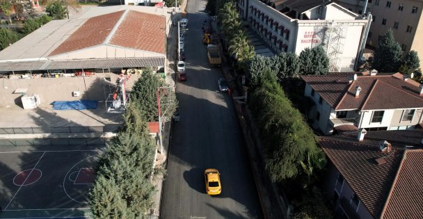İzmit'in yollarına Kocaeli Büyükşehir imzası;  Şehit Ergün Köncü Caddesi'ne otoban konforu