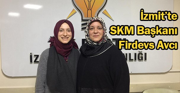 İzmit'te SKM Başkanı Firdevs Avcı