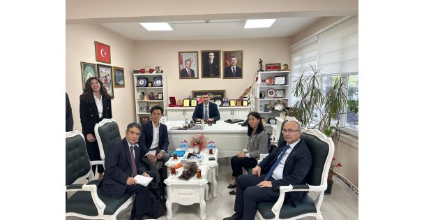 Japon heyetten Büyükşehir'e önemli ziyaret