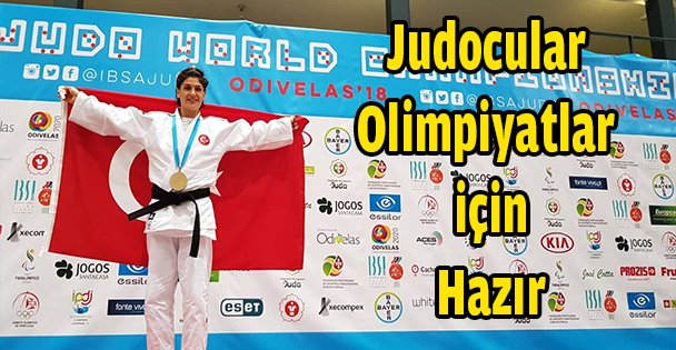 Judocular olimpiyat için hazırlandı