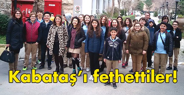 Kabataş'ı fethettiler!