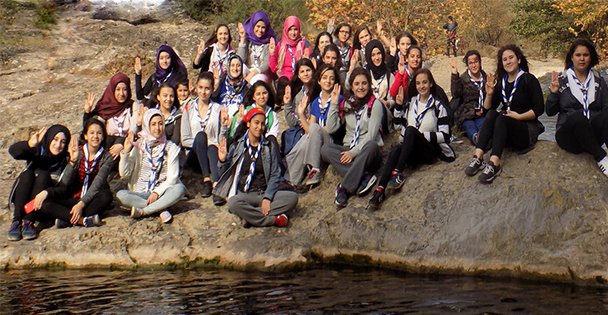 Kağıtsporlu İzciler Ballıkayalar kanyonunu keşfetti