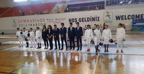 Kağıtsporlu Karadavut, Eskrimde Türkiye 2.'si