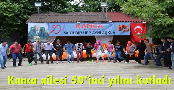 Kanca ailesi 50'inci yılını kutladı