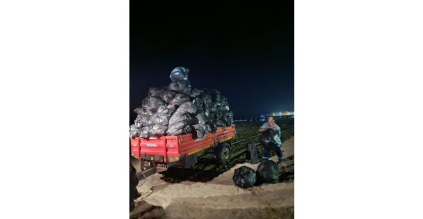 Kandıra sahillerinde 992 ton çöp toplandı