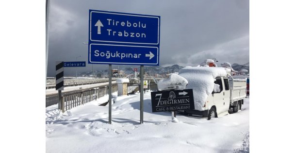 Kar hasretini giderip, çocukluk yıllarımızı yaşadık