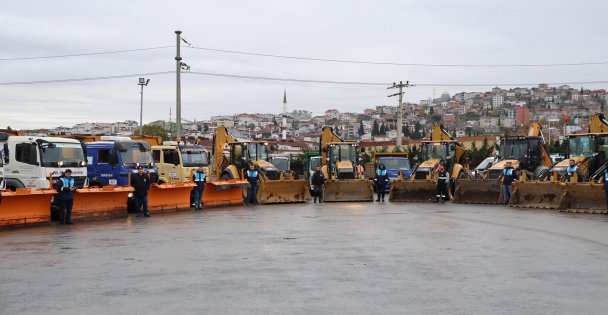 Kar Uyarısının Ardından Gebze Belediyesi Sahada