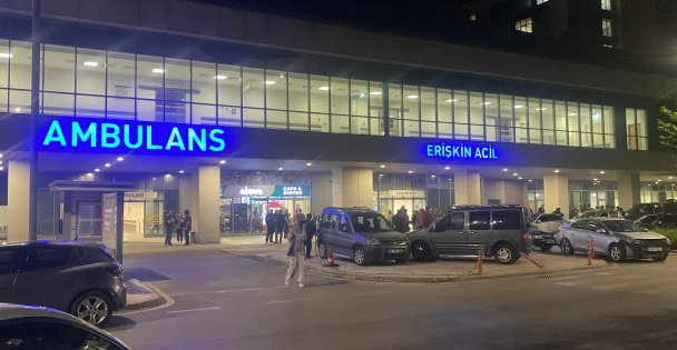 Karnından vurulan kadın hastaneye kaldırıldı