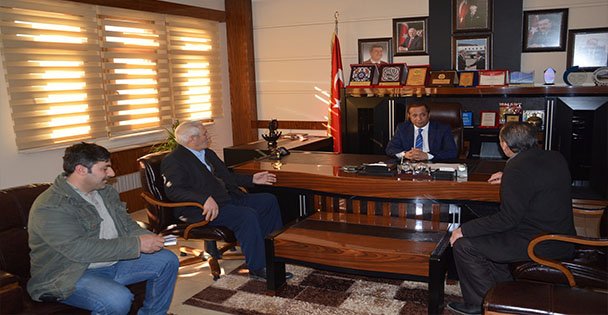 Karslılardan Başkan Toltar'a Ziyaret!