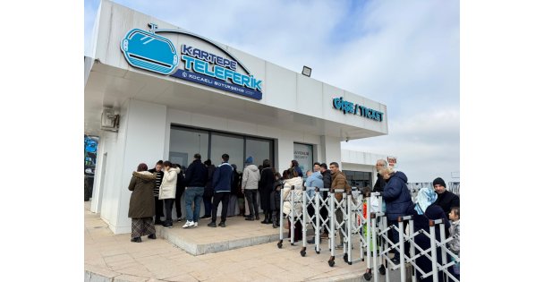 Kartepe Teleferiği için indirimli hizmet devam ediyor