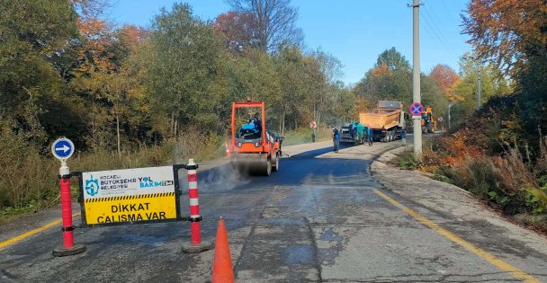 Kartepe zirve yolunda tüm işlemler tamam