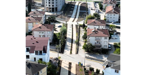 Kartepe'ye modern yürüyüş ve bisiklet yolu