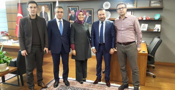 Katırcıoğlu başkanları ağırladı!