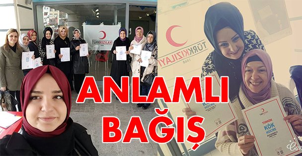 Kent-Ka'dan anlamlı bağış!