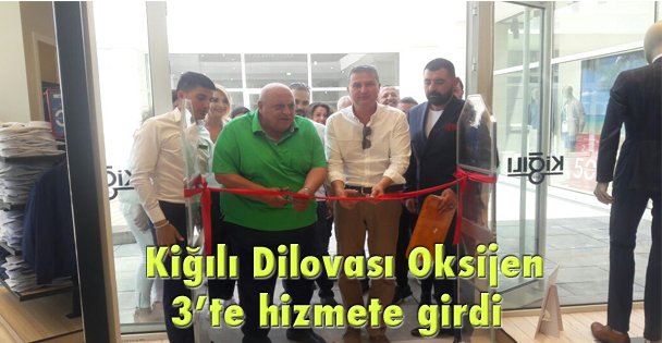 Kiğılı Dilovası Oksijen 3'te hizmete girdi