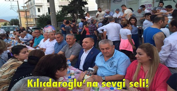 Kılıçdaroğlu'na sevgi seli!