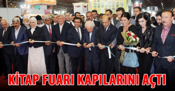 Kitap fuarı açıldı