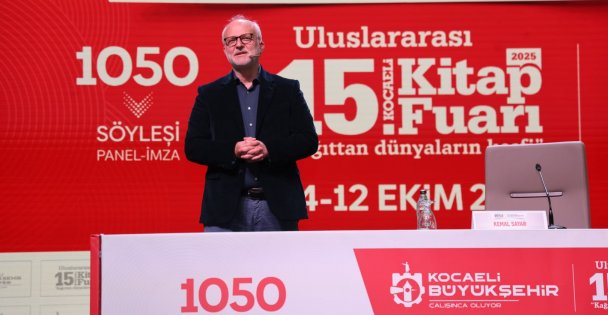 Kitap Fuarı'nın onur konuğu Kemal Sayar, söyleşisinde konuştu