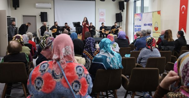 'KO-MEK Vefası” huzurevinde neşe saçtı
