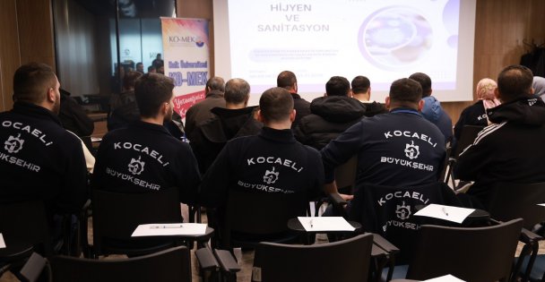 KO-MEK'ten personele hijyen eğitimi