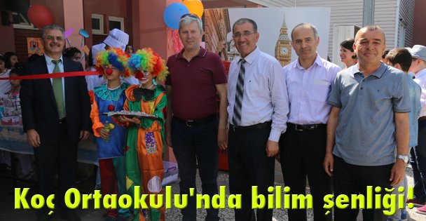 Koç Ortaokulu'nda bilim şenliği!