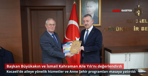 Kocaeli Büyükşehir Belediye Başkanı Tahir Büyükakın, Aile Yılı Çalışmalarını Devr-i Alem Programına Anlattı