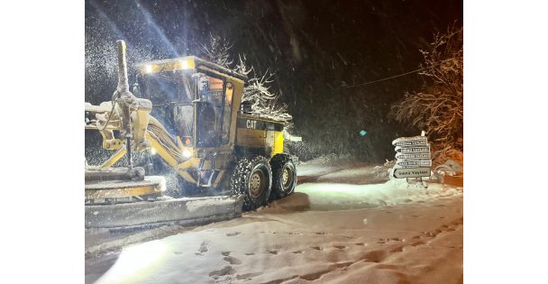 Kocaeli Büyükşehir'den kar teyakkuzu