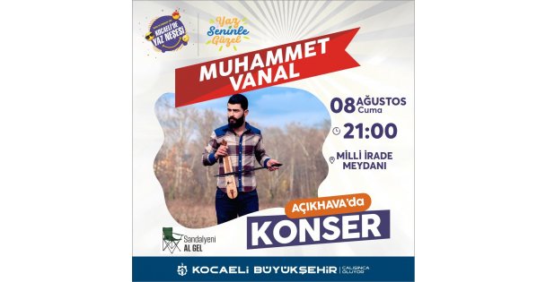 Kocaeli Büyükşehir'le 'Yaz Neşesi” konserleri başlıyor