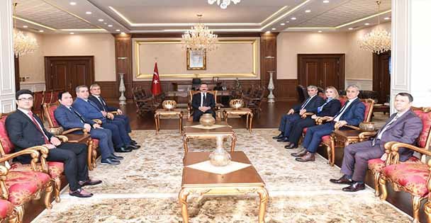 Kocaeli Serbest Muhasebeci Mali Müşavirler Odası Yeni Yönetimi Sayın Valimizi Ziyaret Etti