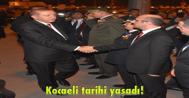 Kocaeli tarihi yaşadı!