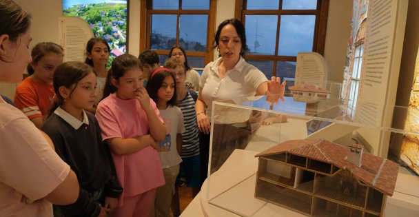 Kocaeli Yerel Kültür Müzesi'nde çocuklar kültürümüzü tanıyor