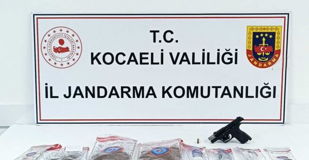 Kocaeli'de 1 kilo bonzai ele geçirildi