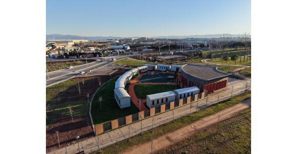 Kocaeli'de çocuk olmak bambaşka;  Büyükşehir'den Gebze'ye Lokomotif Çocuk Köyü