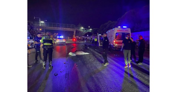 Kocaeli'de feci kaza: Tır, motosiklet sürücüsünü ezdi