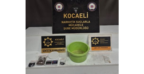 Kocaeli'de uyuşturucu operasyonu: 4 kişi tutuklandı