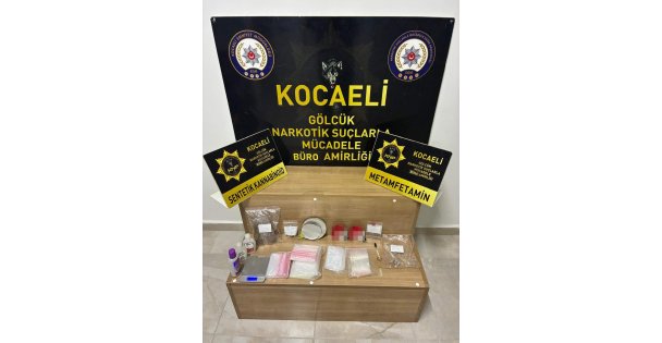 Kocaeli'de uyuşturucu operasyonunda 1 tutuklama