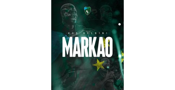 Kocaelispor, Marcao ile 1 yıllık anlaşma sağladı