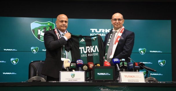 Kocaelispor, 'Turka' ile sponsorluk imzaladı