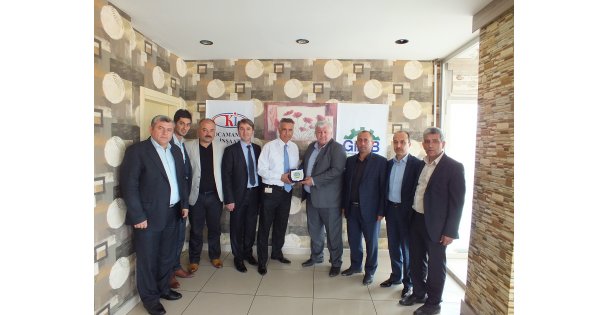 Kocamanlar İnşaat  GİRİB'i ağırladı