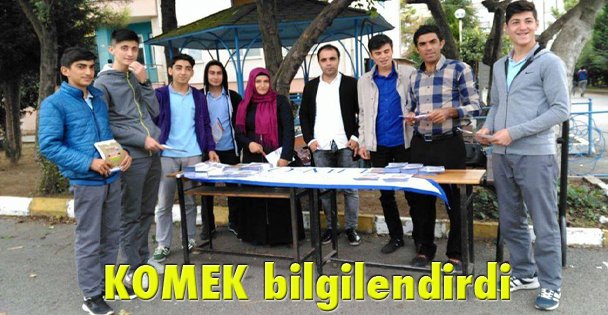KOMEK bilgilendirdi