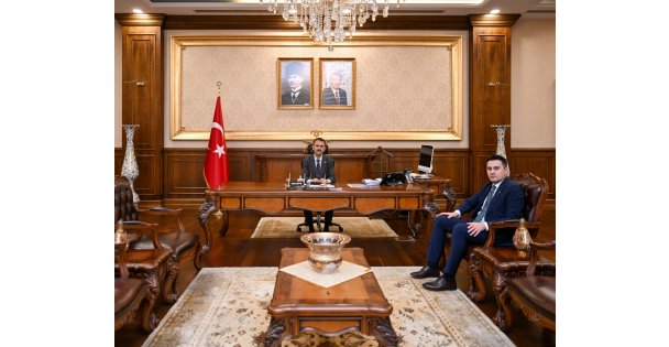 Körfez Cumhuriyet Başsavcısı İsa Büyük, Vali İlhami Aktaş'ı Ziyaret Etti