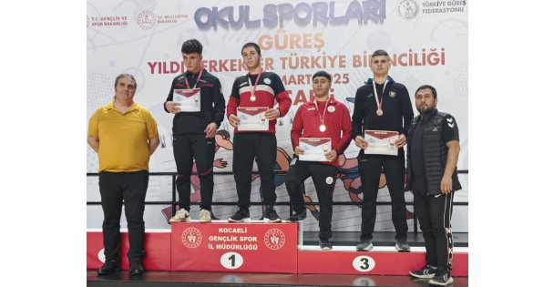 Körfezli Şeker Türkiye üçüncüsü oldu