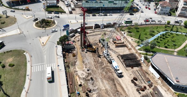 Körfezray Metro projesi hız kesmiyor