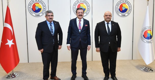 KOTO'dan Hisarcıklıoğlu'na ziyaret; Birlik başkanımızın yanındayız