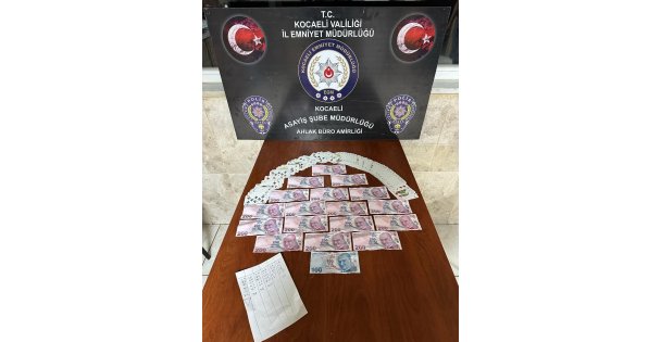 Kumar oynayan 5 kişiye 46 bin 235 TL ceza